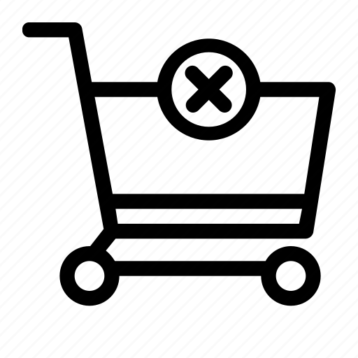Basket, buy, cart, delete, shopping, trolley icon - Download on Iconfinder