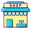 ecommerce, market, shop, store 