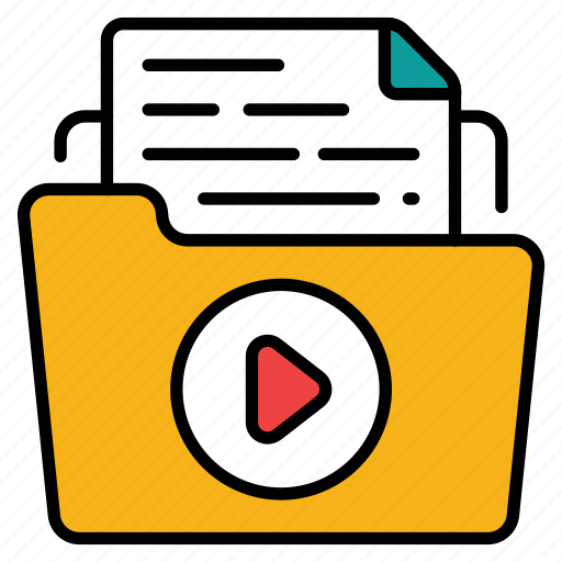 File, video, document, folder icon - Download on Iconfinder