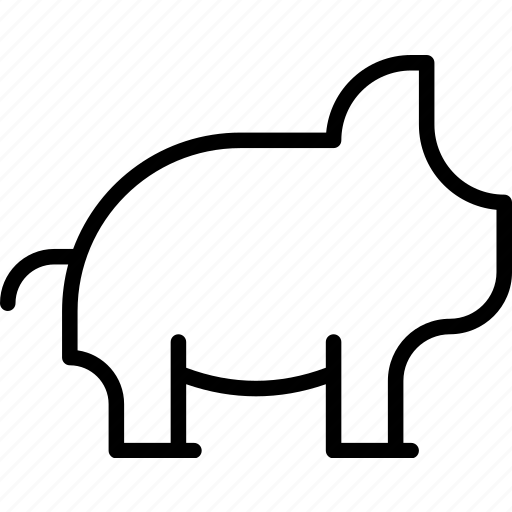 Boar, domestic, hog, pig, snout, swine icon - Download on Iconfinder