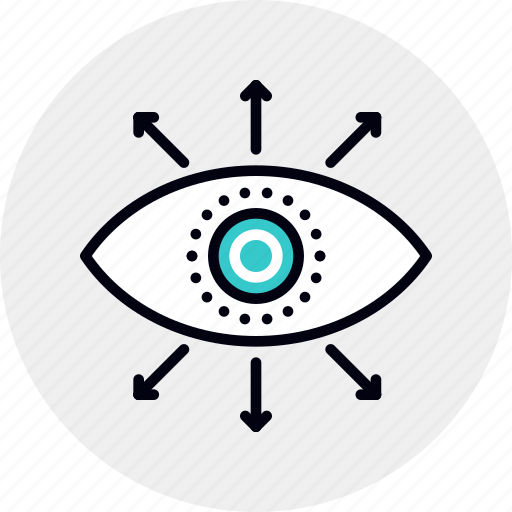Range, supervision, surveillance, view icon - Download on Iconfinder