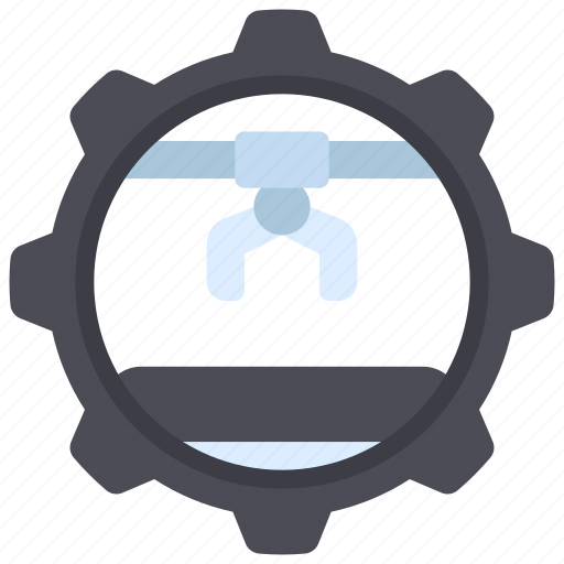 Production, management, manage, cog, assembly icon - Download on Iconfinder