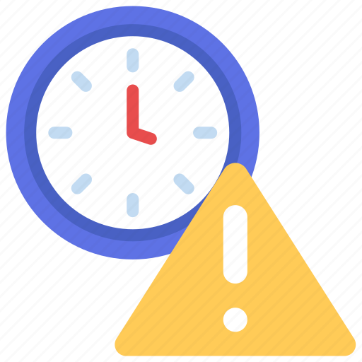 Time, warning, warn, error, timer icon - Download on Iconfinder