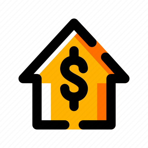 Building, dollar, finance, home, house icon - Download on Iconfinder
