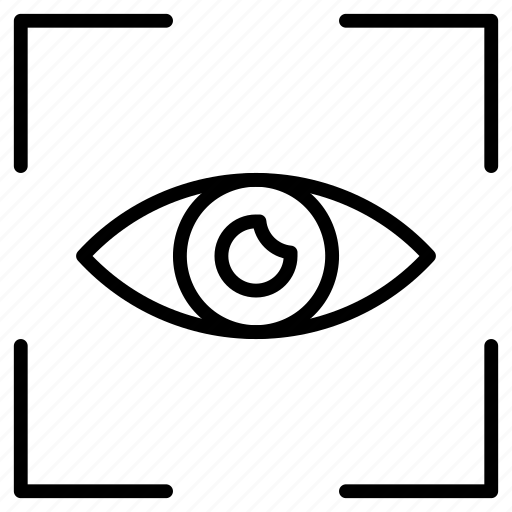 Focus, eye, vision, scanner icon - Download on Iconfinder