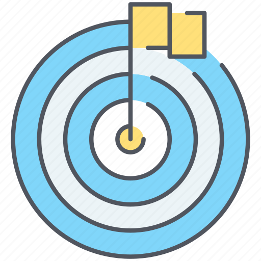 Milestone, aim, bullseye, center, milestones, seo, target icon - Download on Iconfinder