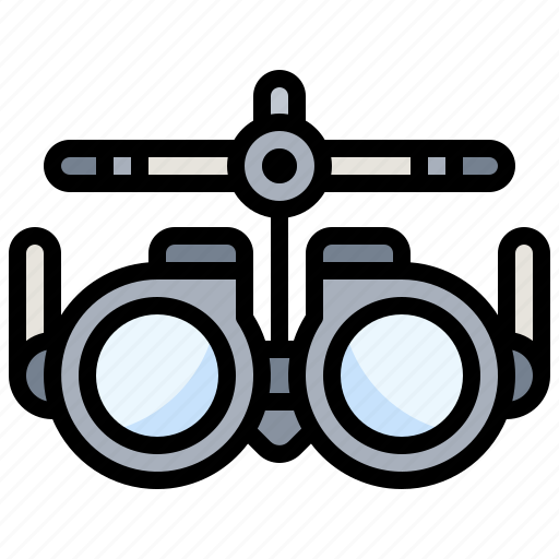 Eye, glasses, healthcare, medical, optometrist, testing, vision icon - Download on Iconfinder