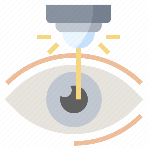 Eye, healthcare, iris, laser, medical, ophthalmology, surgery icon - Download on Iconfinder
