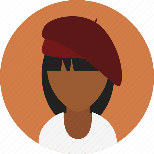 Artist, avatar, female, girl, painter, profile, woman icon - Download on Iconfinder