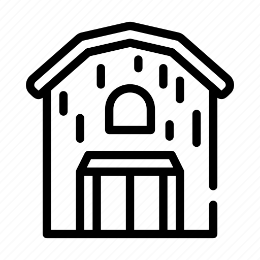 Lined, barn, building, organic, electrical, linear, eggs icon - Download on Iconfinder