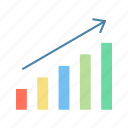growth, increase, rise, graph, chart, statistics, infographic, stocks