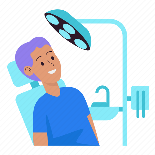 Dentist chair, patient, clinic, treatment, check, dental, dental care icon - Download on Iconfinder