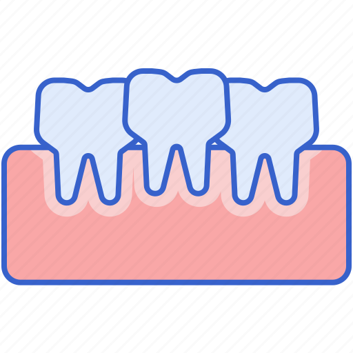 Crowded, teeth, dental, tooth icon - Download on Iconfinder