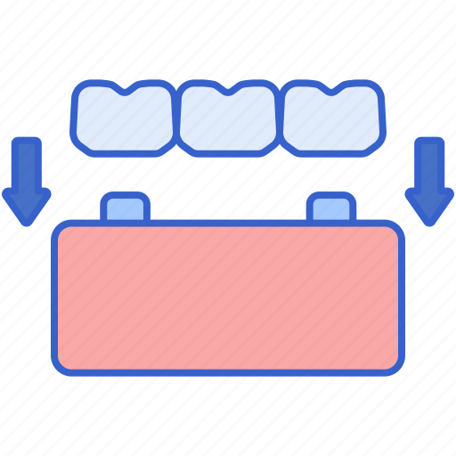Dental, bridge icon - Download on Iconfinder on Iconfinder