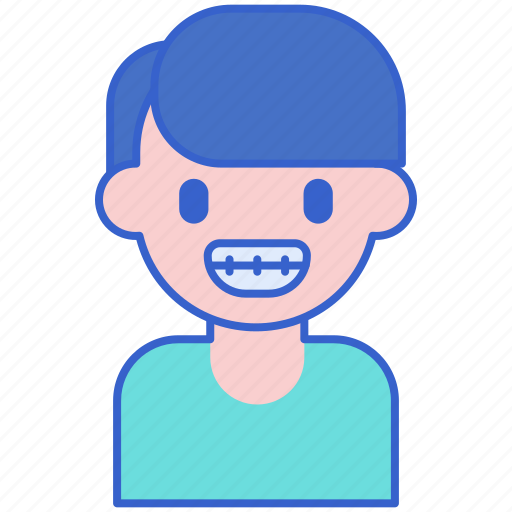 Growing, patients, braces, dental icon - Download on Iconfinder