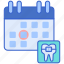 orthodontic, appointment, calendar, schedule 