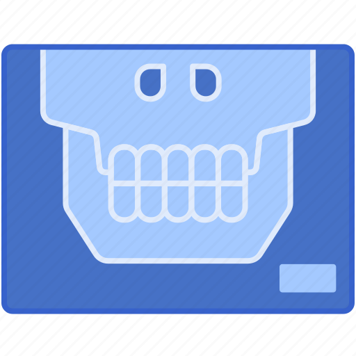 Panoramic, x ray, dentist, skull icon - Download on Iconfinder