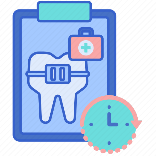 Post, treatment, plan, dental icon - Download on Iconfinder