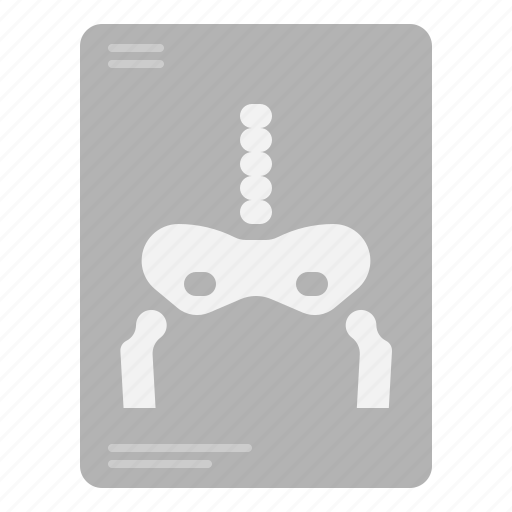 Xray, ultrasound, test, medical, bone, hip, back icon - Download on Iconfinder