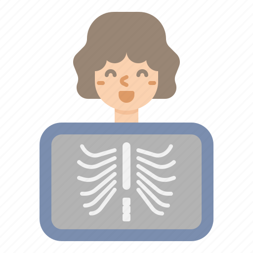 Xray, ultrasound, test, medical, bone, skeleton, woman icon - Download on Iconfinder