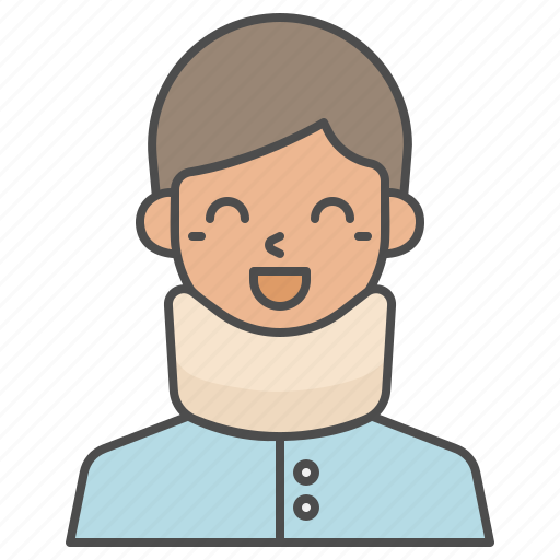 Soft, cervical, collar, neck, spine, disease, orthopedics icon - Download on Iconfinder
