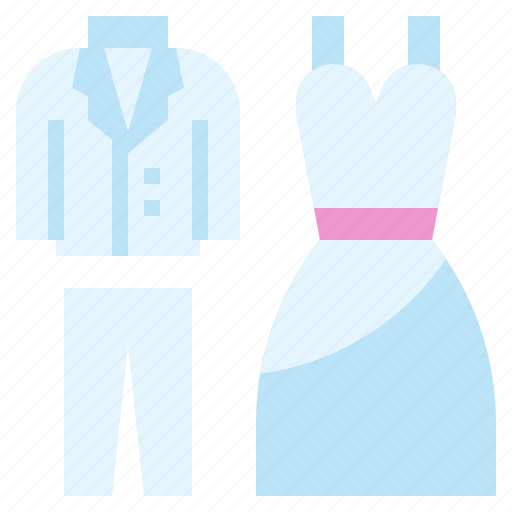 Clothes, clothing, fashion, garment, suit, wedding icon - Download on Iconfinder