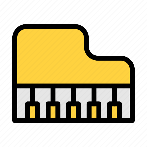 Piano, tiles, music, instrument, concert icon - Download on Iconfinder