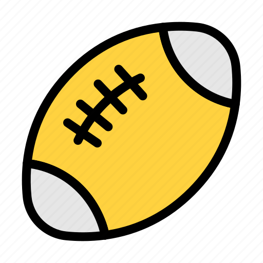 Rugby, sport, ball, play, game icon - Download on Iconfinder