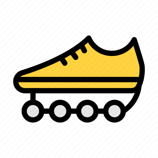 Skating, shoe, otudoor, activity, footwear icon - Download on Iconfinder