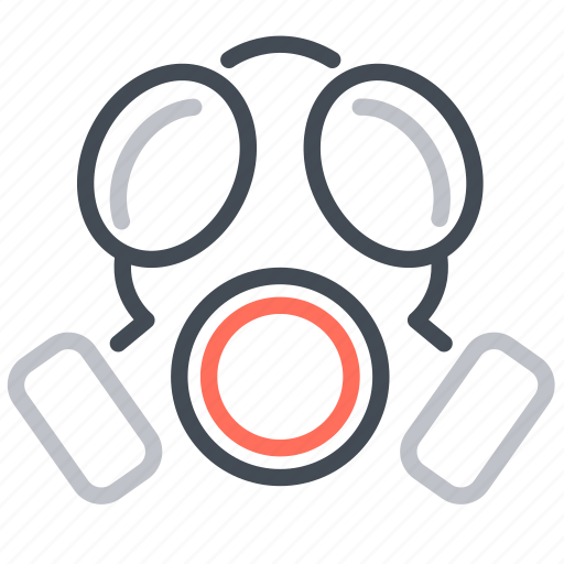 Biohazard, chemical, gas, mask, outbreak icon - Download on Iconfinder