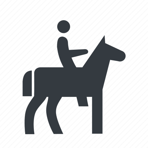 Riding, horse, nature, game, pleasure, ecology, sport icon - Download on Iconfinder