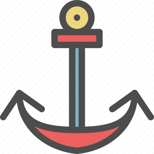 Anchor, boat, iron, lock, ship, stop icon - Download on Iconfinder