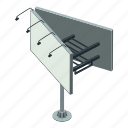 billboard, business, commercial, computer, hand, isometric
