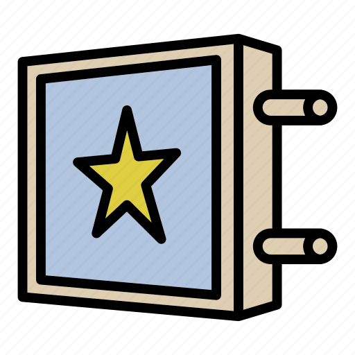 Star, banner, outdoor, advertising icon - Download on Iconfinder