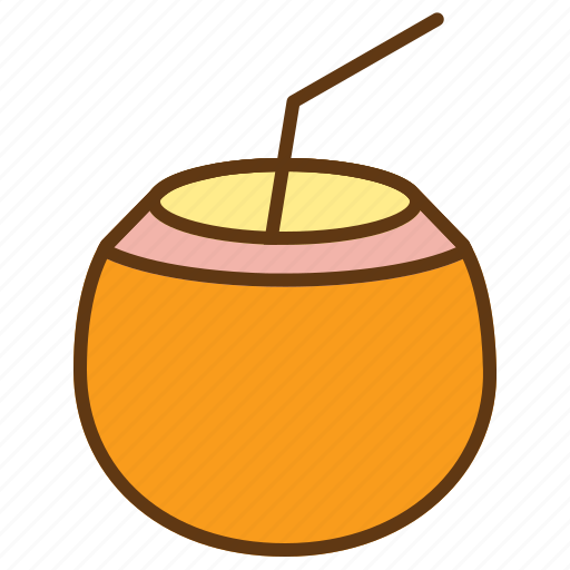 Beach, coconut, holiday, nature, outdoor, summer, vacation icon - Download on Iconfinder