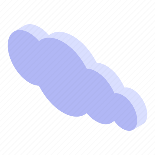 Cartoon, cloud, internet, isometric, silhouette, sky, summer icon - Download on Iconfinder