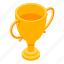 cartoon, cup, gold, isometric, silhouette, sport, star 