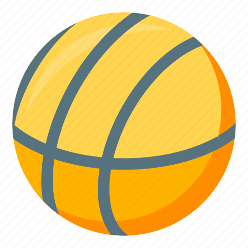 Ball, basketball, cartoon, fitness, isometric, silhouette, sport icon - Download on Iconfinder