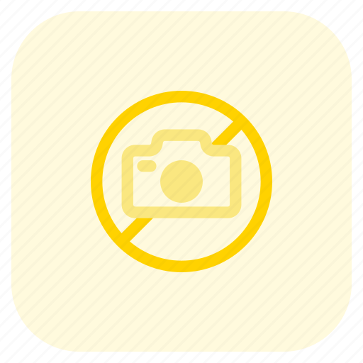 No, camera, outdoor places, forbidden icon - Download on Iconfinder