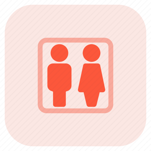 Toilet, outdoor places, avatar, sign board, restroom icon - Download on Iconfinder