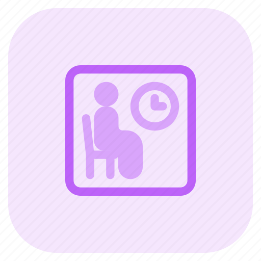 Waiting, room, outdoor places, delay icon - Download on Iconfinder