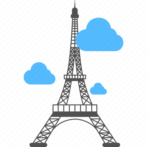 Eiffel tower, france, landmark, tourism, travel to paris icon - Download on Iconfinder