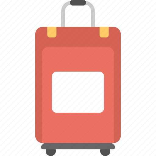 Luggage, tourist bag, traveling bag, trolley bag, wheel bag icon - Download on Iconfinder