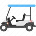electric vehicle, golf cart, golf club car, ground accessory, transportation