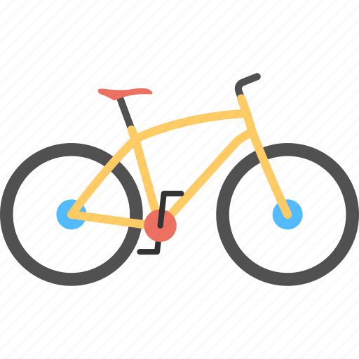 Bicycle, cycle, push bike, sport bicycle, two wheeler icon - Download on Iconfinder