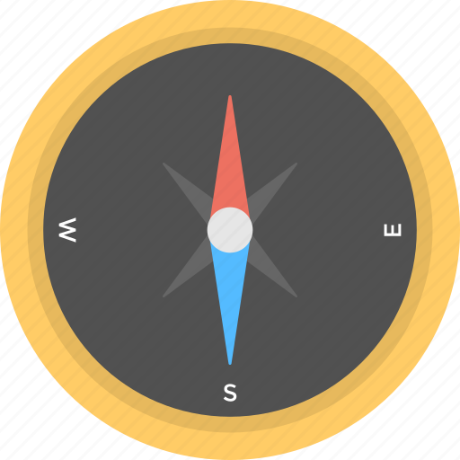 Compass, directional, geography, gps, navigation icon - Download on Iconfinder