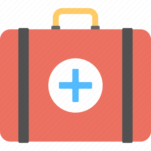 Doctor bag, emergency kit, first aid bag, first aid kit, medical assistance icon - Download on Iconfinder