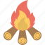 bonfire, campfire, fire, fireplace, flame 