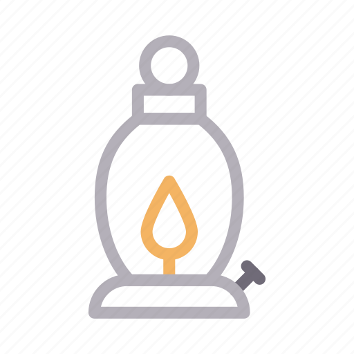 Bulb, firelamp, flame, lantern, light icon - Download on Iconfinder