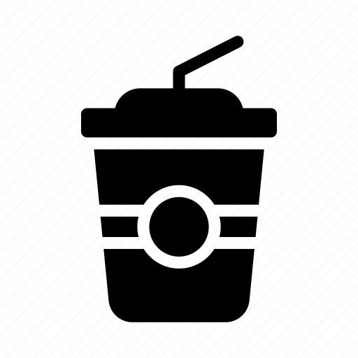Coffee, cup, drink, juice, straw icon - Download on Iconfinder